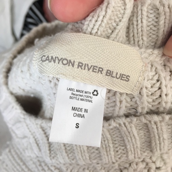 🍑 Canyon River Blues Cream Knitted Sweater - Picture 6 of 6